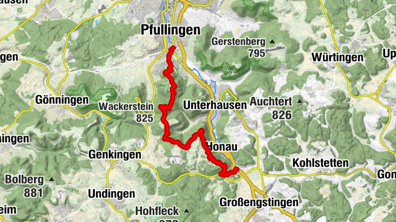 Von Lichtenstein zum Märchenschloss und Schönbergturm