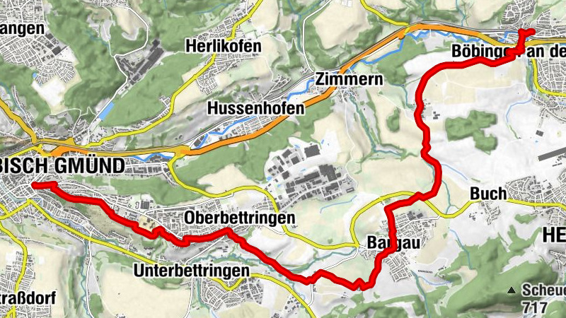 Pilgern im Remstal (2): Weg und Weite - Böbingen bis Schwäbisch Gmünd