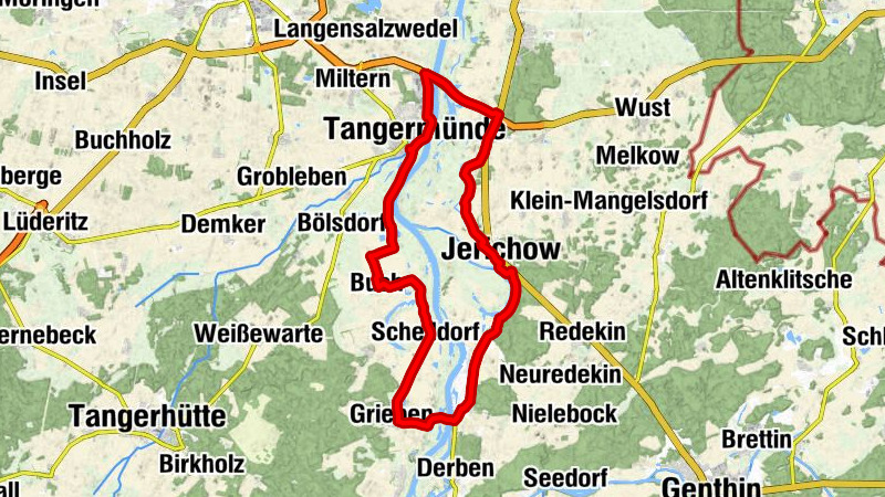 Fähr-Tour Tangermünde
