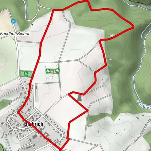 Rundweg - Biebrich (Bi 1) - Mehrgenerationenweg