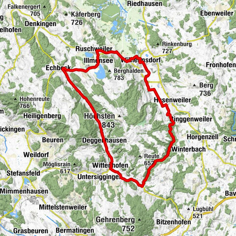Radtour ins Rotachtal