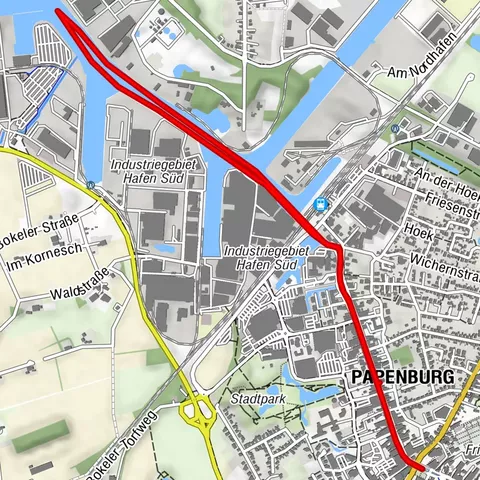 Kanutour Hauptkanal in Papenburg