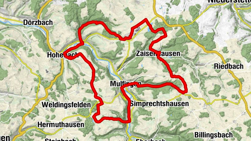 Hohenloher Land-Tour - Eine Landschaft zum Verlieben, Mulfingen