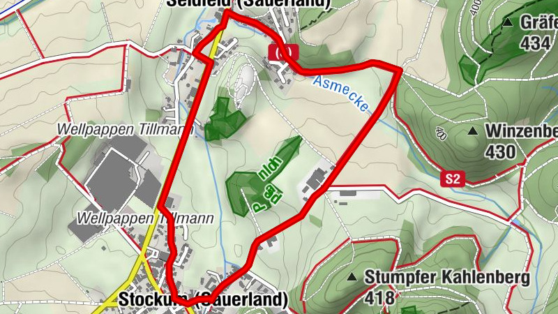 Milchweg Homert in Sundern-Stockum