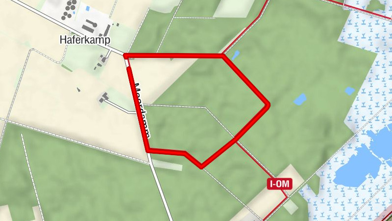 Oppenweher Moor – Rundwanderweg II (gelb)