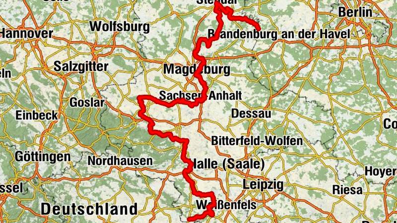 Jakobsweg in Sachsen-Anhalt