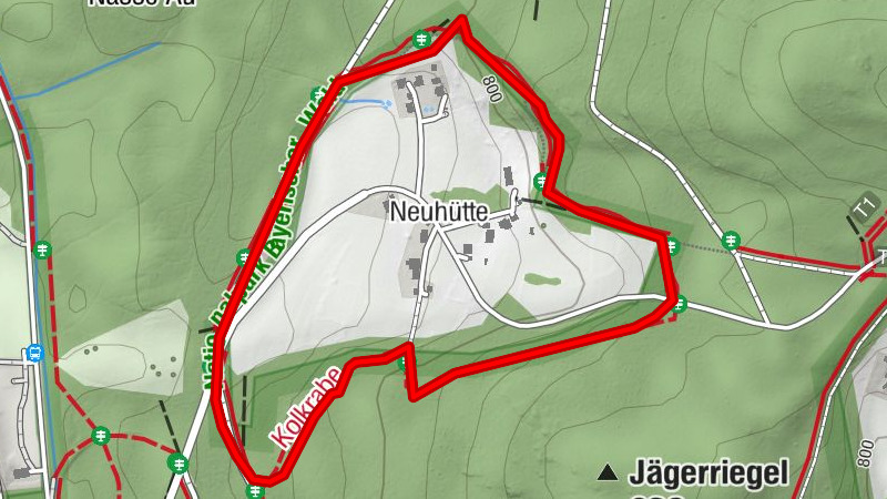 Rundweg Kolkrabe - Spaziergang rund um Neuhütte