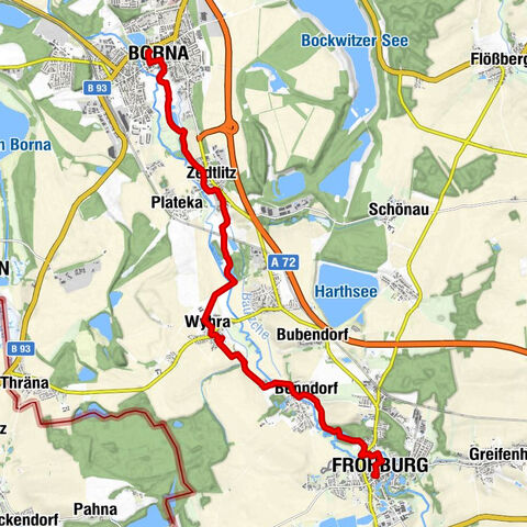 Via Porphyria - Etappe 3 (Borna - Frohburg)