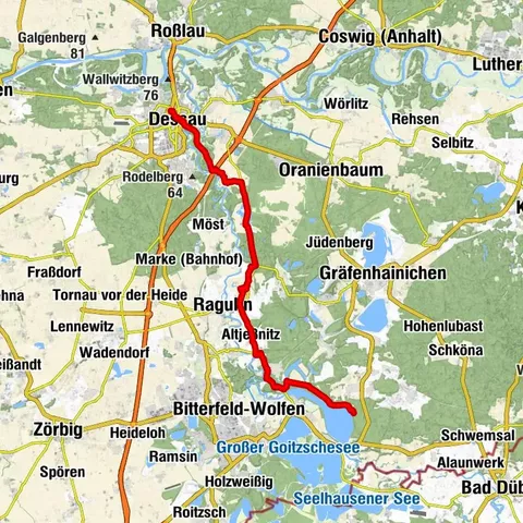 WelterbeRadeltag 2023 - Tour 5 Von Dessau nach Schlaitz