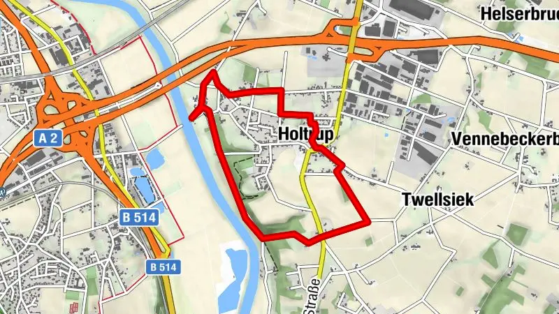 Spaziergang durch Holtrup