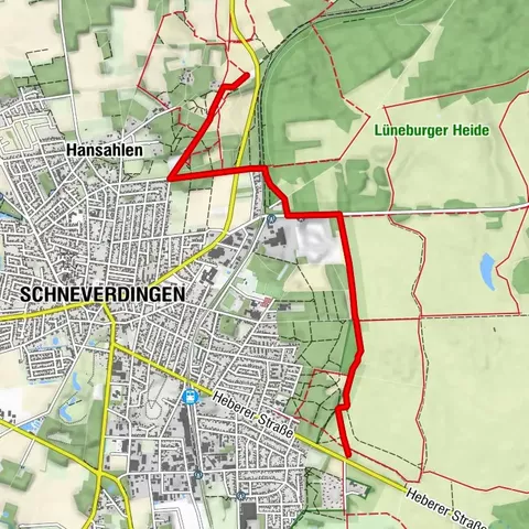 Wanderung 30 L  eine schöne Verbindung von Höpen, Osterheide und Pietzmoor