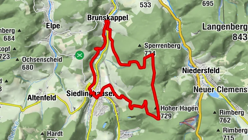 Kultur und Panoramen - Aus dem Negertal zum Hohen Hagen