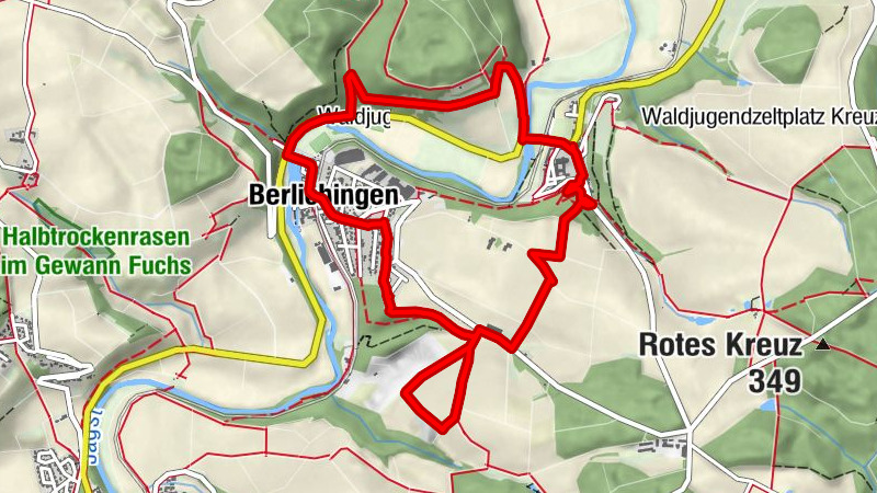 Pfad der Stille Schöntal Tour 2 Ritter und Mönche