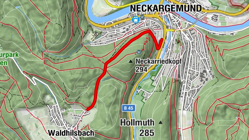 Sinnenpfad Neckargemünd