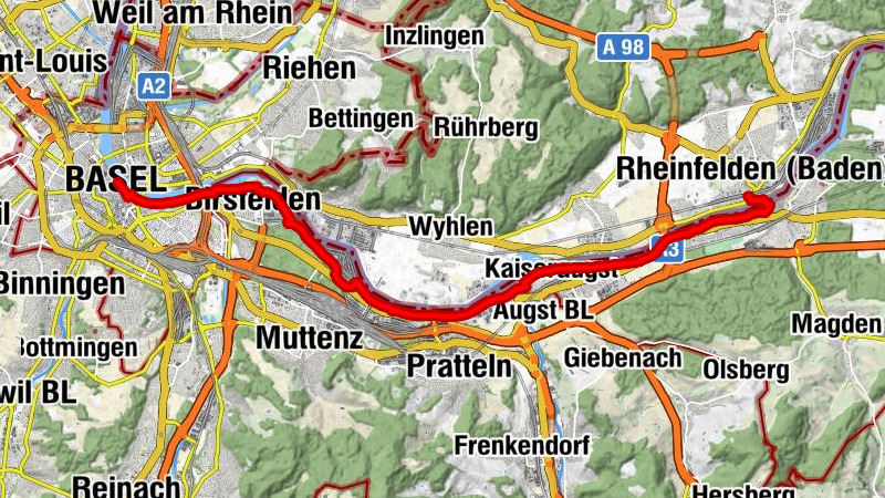 Basel - Rheinfelden