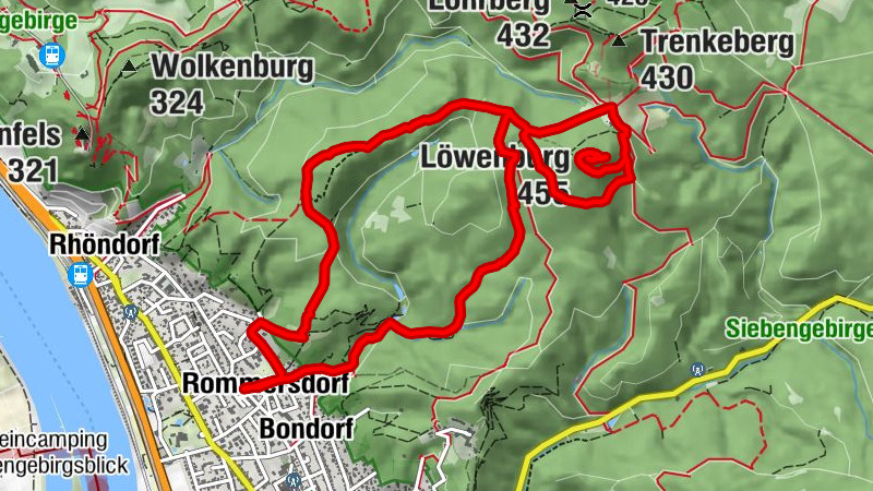 Bad Honnef/Tretschbachtal-Tour am 03.09.2023