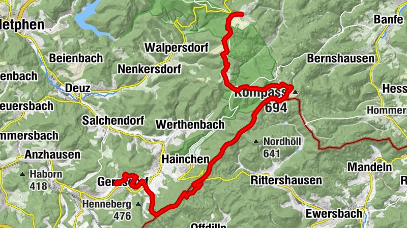 Rothaarsteig Etappe 6