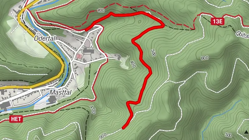 Verbindung Südharzloipe - Dietrichstal - Bad Lauterberg