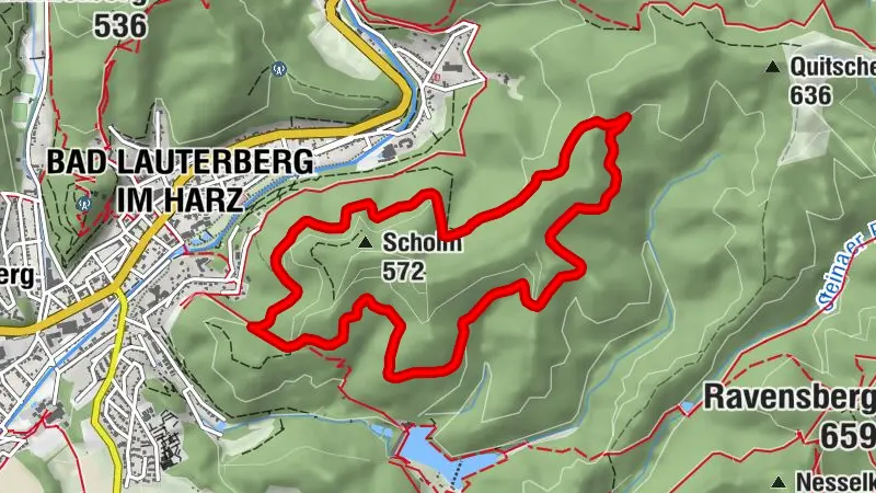 LR 1 - Rundloipe um den Scholben - Bad Lauterberg