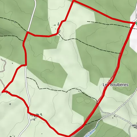 Mountainbike-Rundkurs Nr. 16 Joanny - Penne