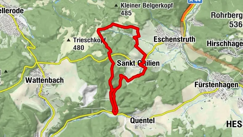 Premiumweg P22 Sankt Ottilien