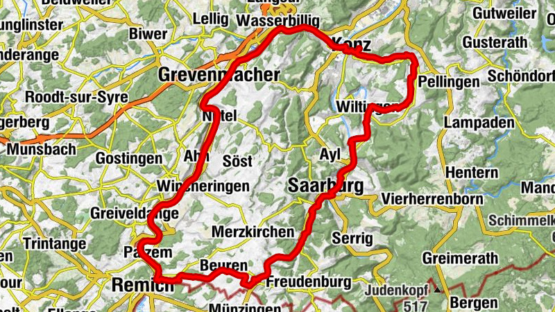 Konz, Rheinland-Pfalz/Deutschland