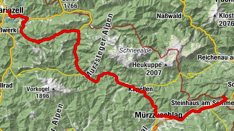 2 Radpilgern - Semmering - Mariazell