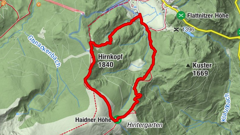 Hirnkopf und HaidnerHöhe