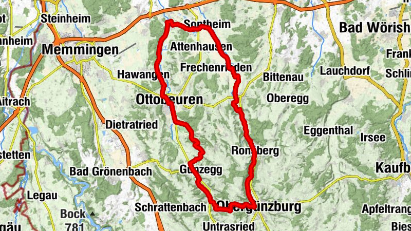 Von Ottobeuren durch das westliche und östliche Güntzal