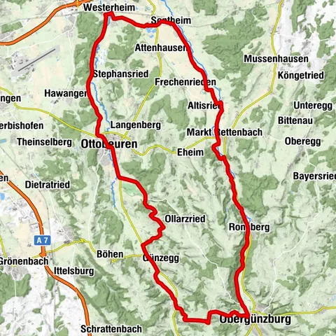 Von Ottobeuren durch das westliche und östliche Güntzal