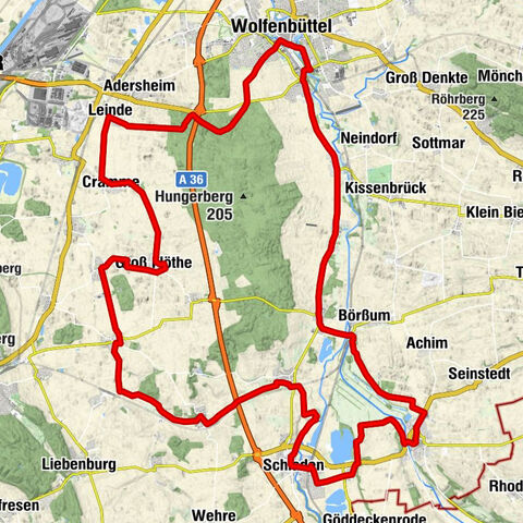 Erlebnistour rund um den Oderwald