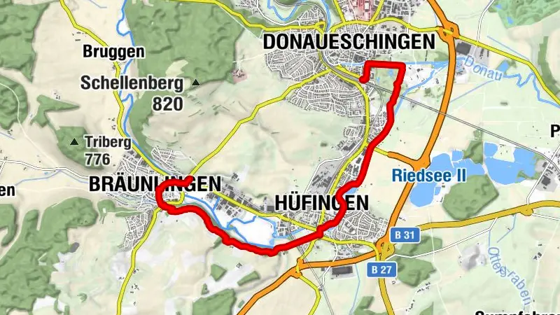 bwegt-Wanderweg Quellregion Donau