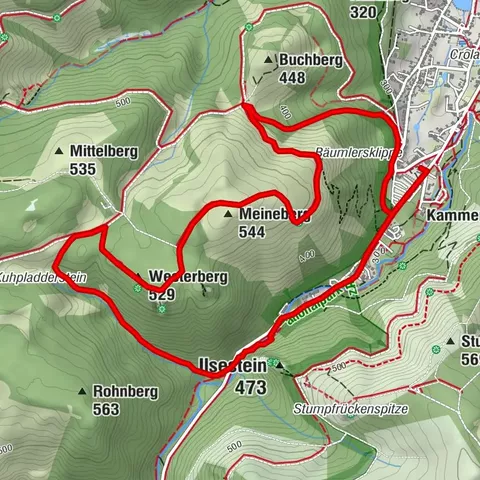 NLP-Tour-01 - Durch die neue Wildnis zu Froschfelsen und Westerbergklippe