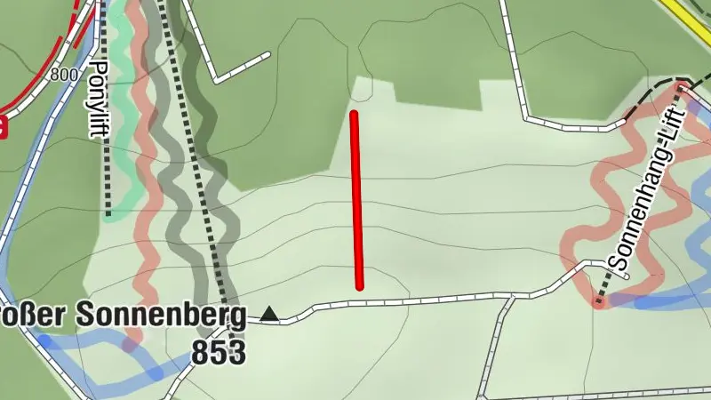 Sonnenberger Rodelschneise - Sankt Andreasberg