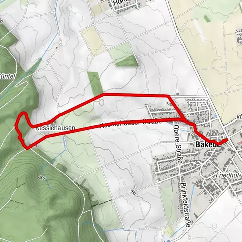 Naturpark-Wanderweg Weg der Sinne / 4,9 km
