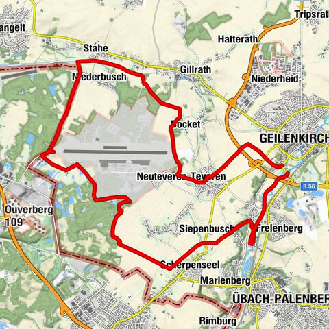 Airbase- Heide- und Wurm Runde
