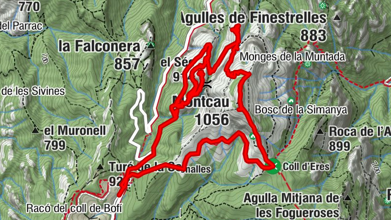 2024_12_22 Coll d'Estenalles - Els cortins-montcau amb Jordina, Jaume i Mayte