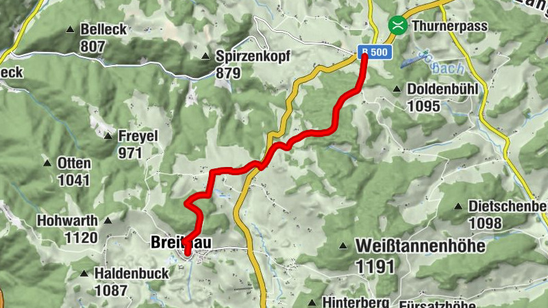 Breitnau - Ausblick Tour