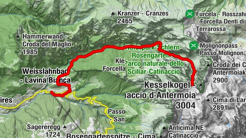 Rifugio del Catinaccio - St. Zyprian