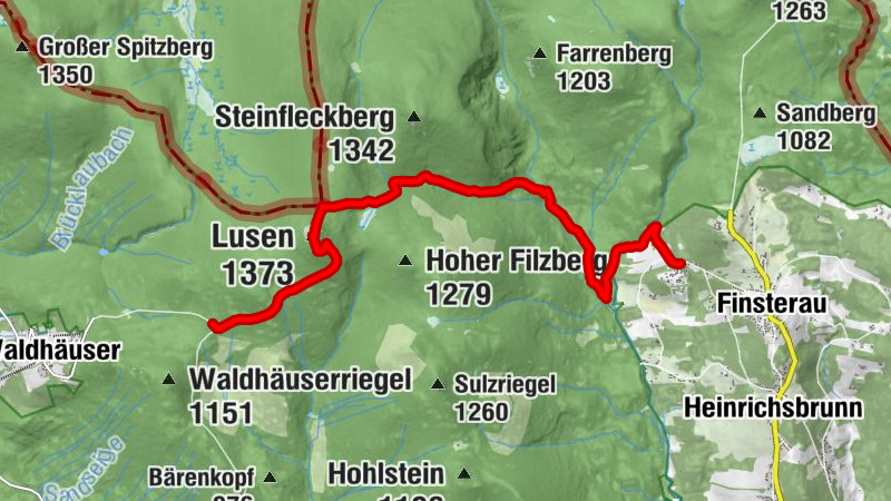 Über die wilde Ostflanke