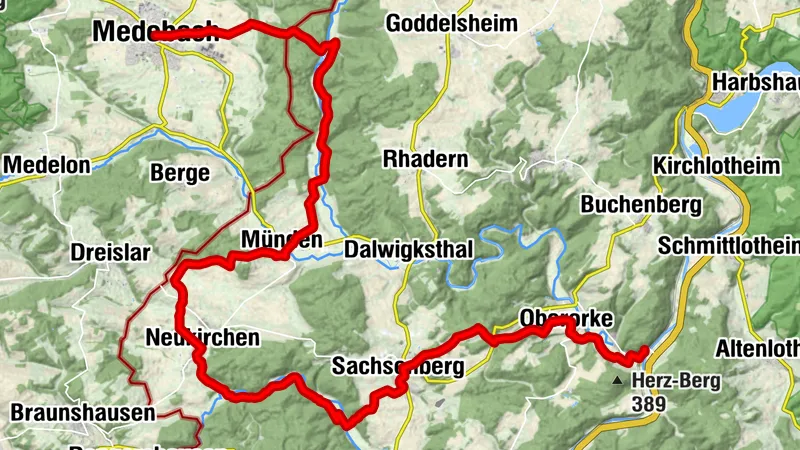 Lichtenfelser Tälertour (LR 3)