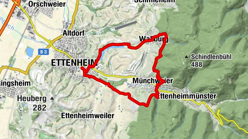 Teilstrecke Ettenheimer Naturerlebnisweg