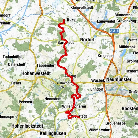 Naturparkwanderweg - Naturpark Aukrug 