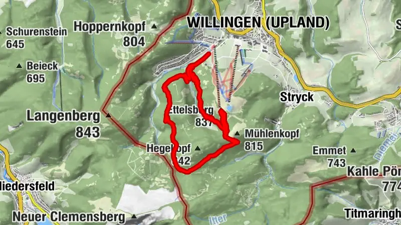 Green Trails Willingen  - Gipfel-Runde (GRU)
