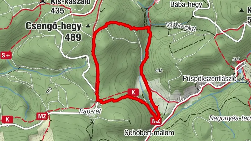 Püspökszentlászló mögött