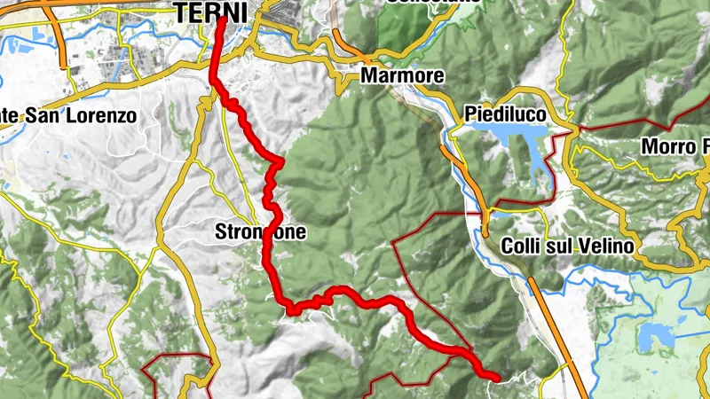 Camino di San Francesco | Etappe 15B Terni-Greccio