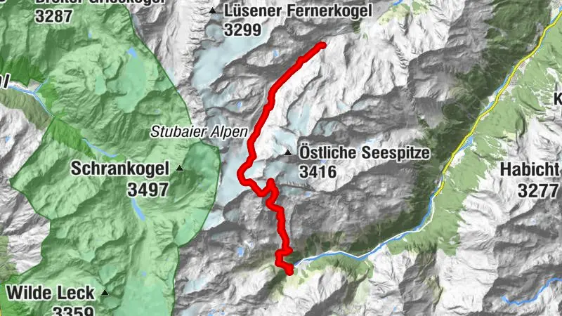 Mutterberalm-Ruderhofspitze-Franzsennhütte