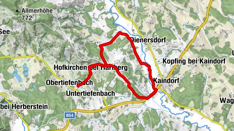Genuss-Radeln Familienstrecke, Ökoregion Kaindorf 