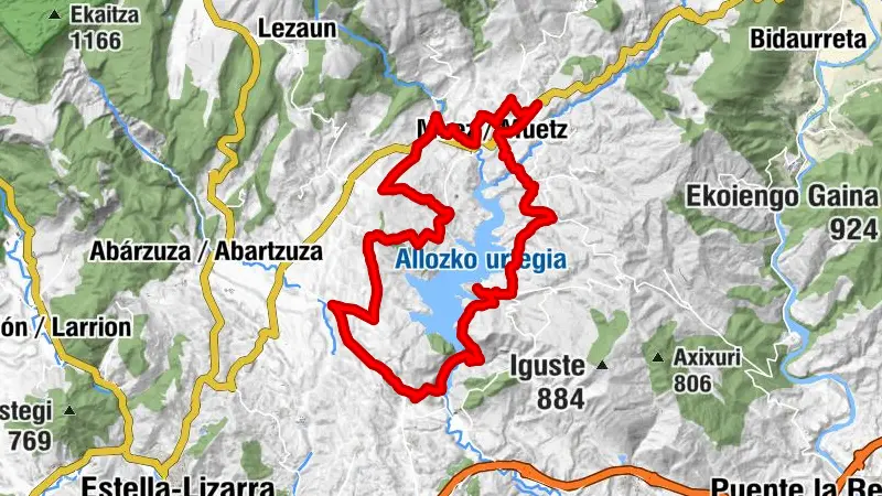 Elprado - Lerate - Alloz / Allotz - Villanueva de Yerri / Hiriberri Deierri