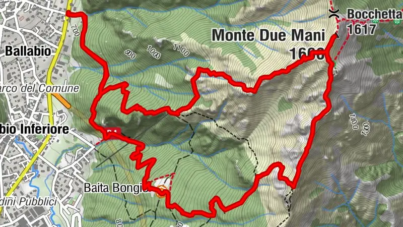 Monte due Mani